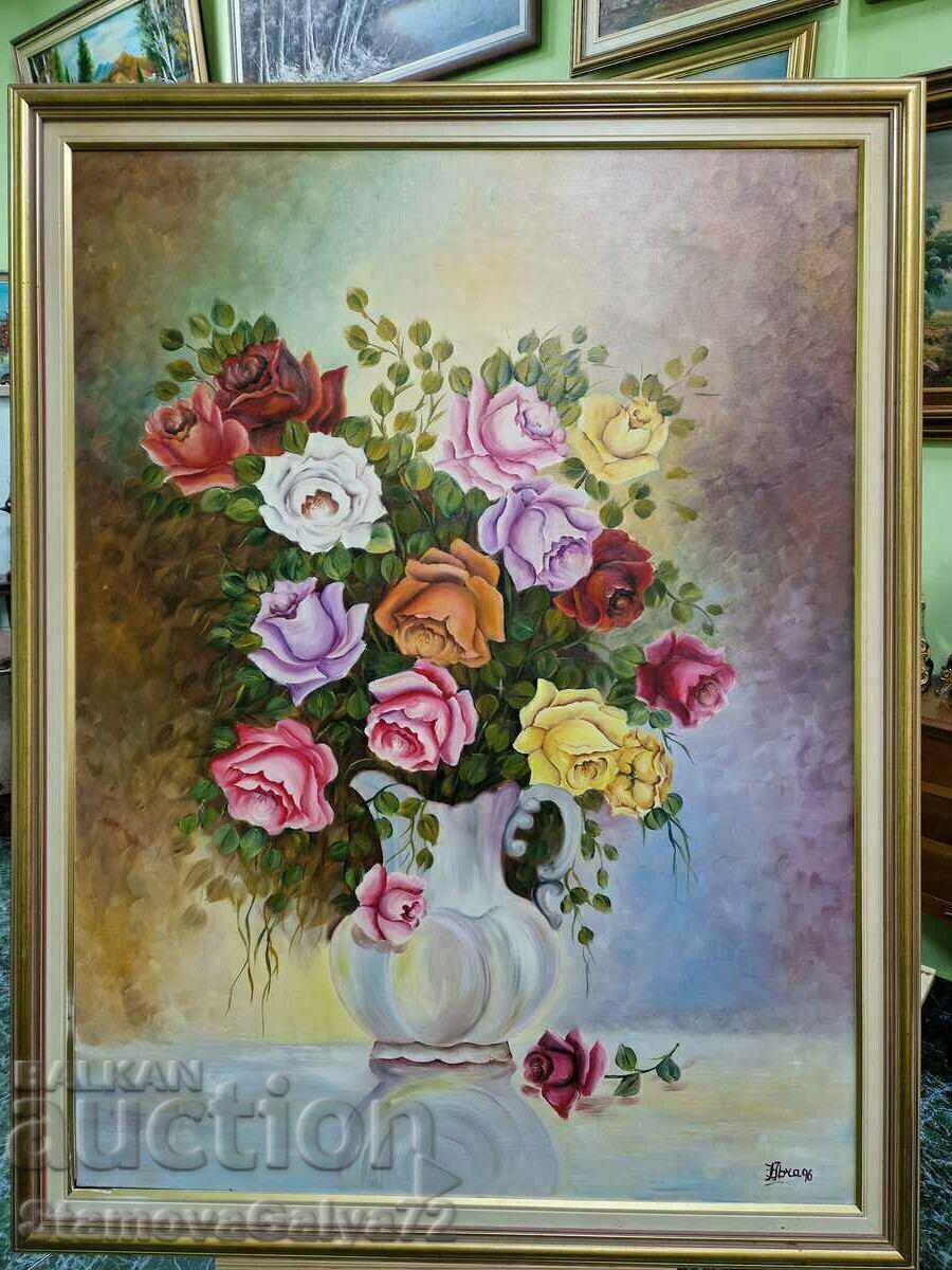 Unique huge antique original oil painting with price € 238.26 | 466.00 BGN Unique huge antique original oil painting with price € 238.26 | 466.00 BGN