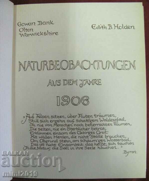 1977 Book Calendar - Flowers and Birds Germany with price 50.00 BGN | € 25.56