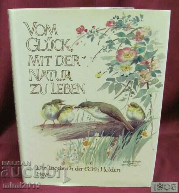 1977 Book Calendar - Flowers and Birds Germany