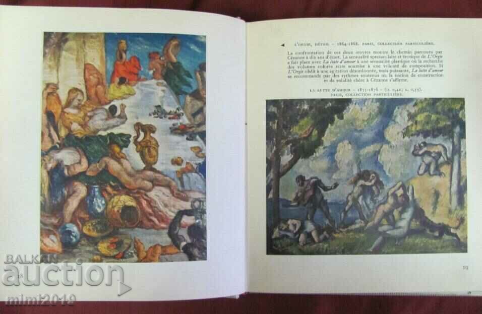 Auction Vintich Book Album of the Artist Cezanne Paris Auction Vintich Book Album of the Artist Cezanne Paris