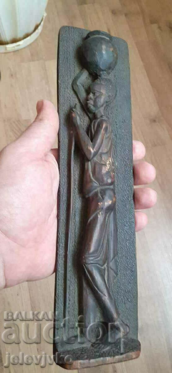 Auction Wooden African wall panel Auction Wooden African wall panel