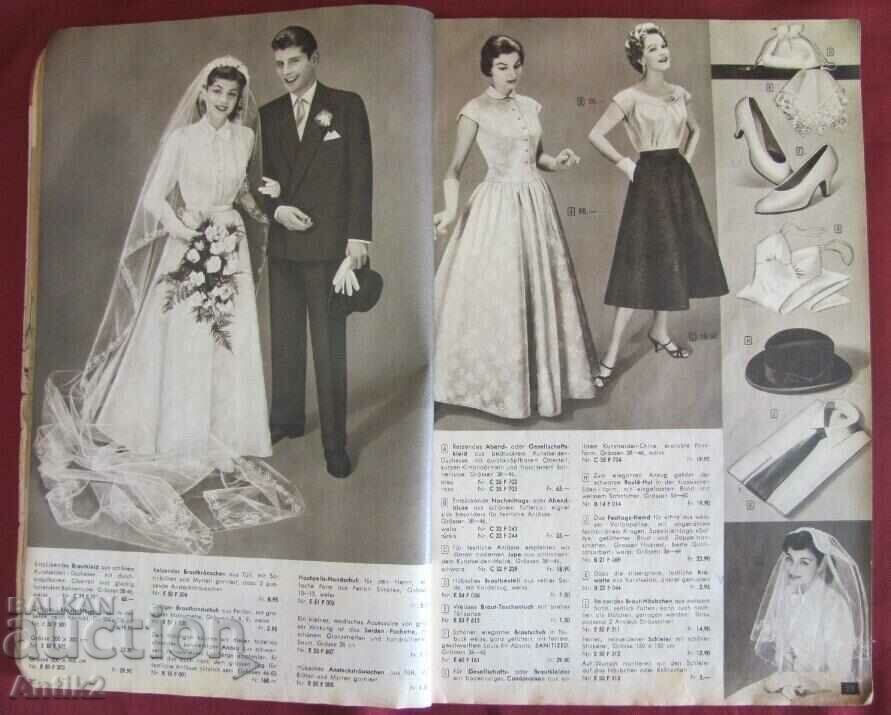 1957г. Списание за Мода и Обзавеждане JELMOLI Швейцария - 6
