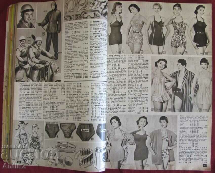 1957 Fashion and Furnishing Magazine JELMOLI Switzerland - 7 1957 Fashion and Furnishing Magazine JELMOLI Switzerland - 7