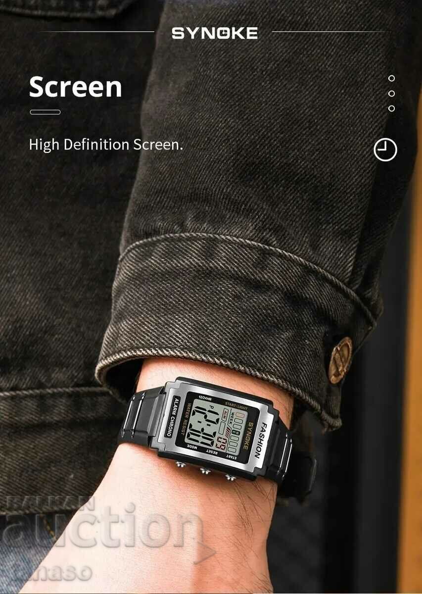 Auction Men's sports electronic watch, waterproof Auction Men's sports electronic watch, waterproof