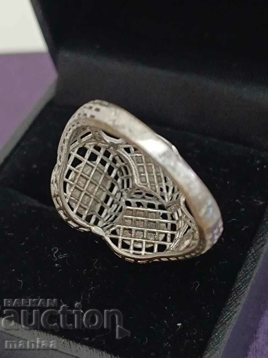 Delivery of Beautiful silver hallmarked ring #D0 Delivery of Beautiful silver hallmarked ring #D0
