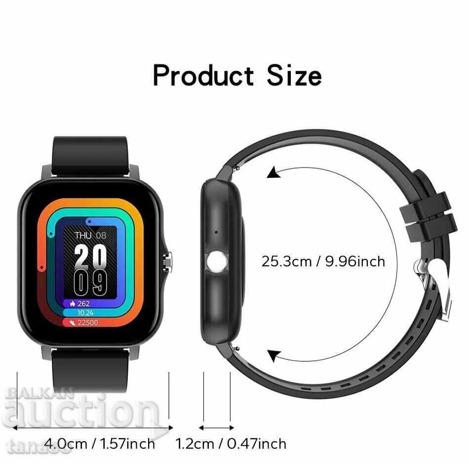 Licitație Ceas inteligent telefon Android 1.44" nou, negru