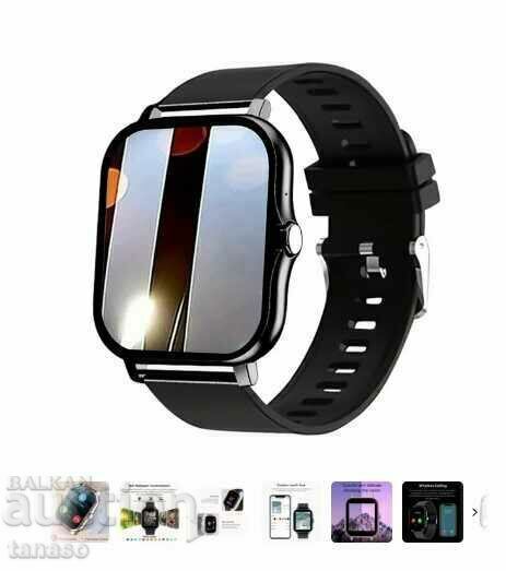 Ceas inteligent telefon Android 1.44" nou, negru