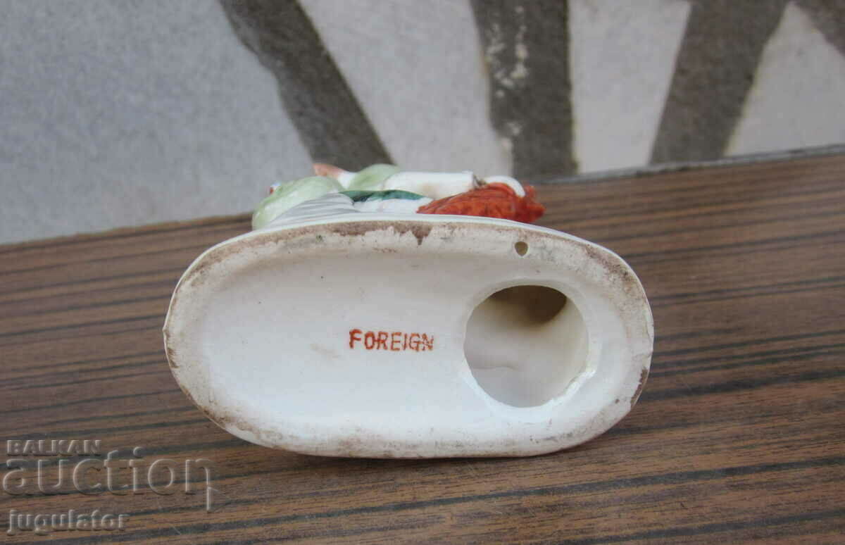 old porcelain figure statuette boy marked FOREIGN - 6 old porcelain figure statuette boy marked FOREIGN - 6