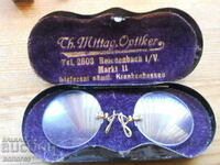 старинни очила-пенсне "Ch.Mittag.Optiker"