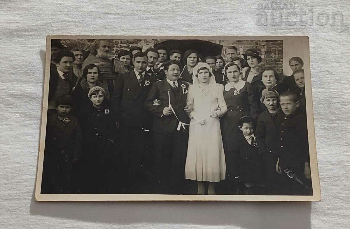 IVAYLOVGRAD PRIEST CHURCH MARRIAGE PHOTO 1936
