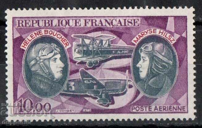 1972. France. Aviation pioneers.