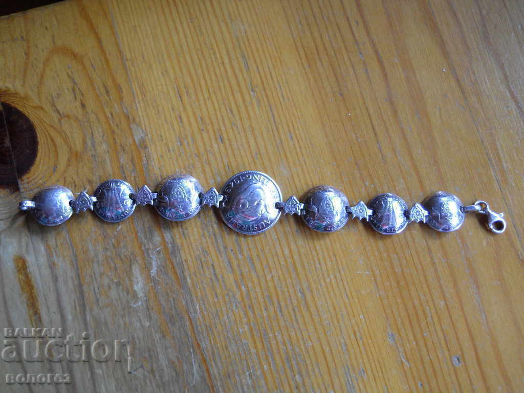 Αρχαίο βραχιόλι με ασημένια νομίσματα - 5 Αρχαίο βραχιόλι με ασημένια νομίσματα - 5