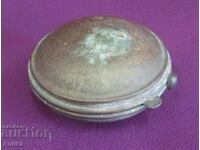 19th Century Large Bronze Pocket Watch Box