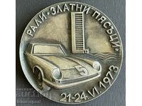 36 Bulgaria plaque Golden Sands Rally 1973.