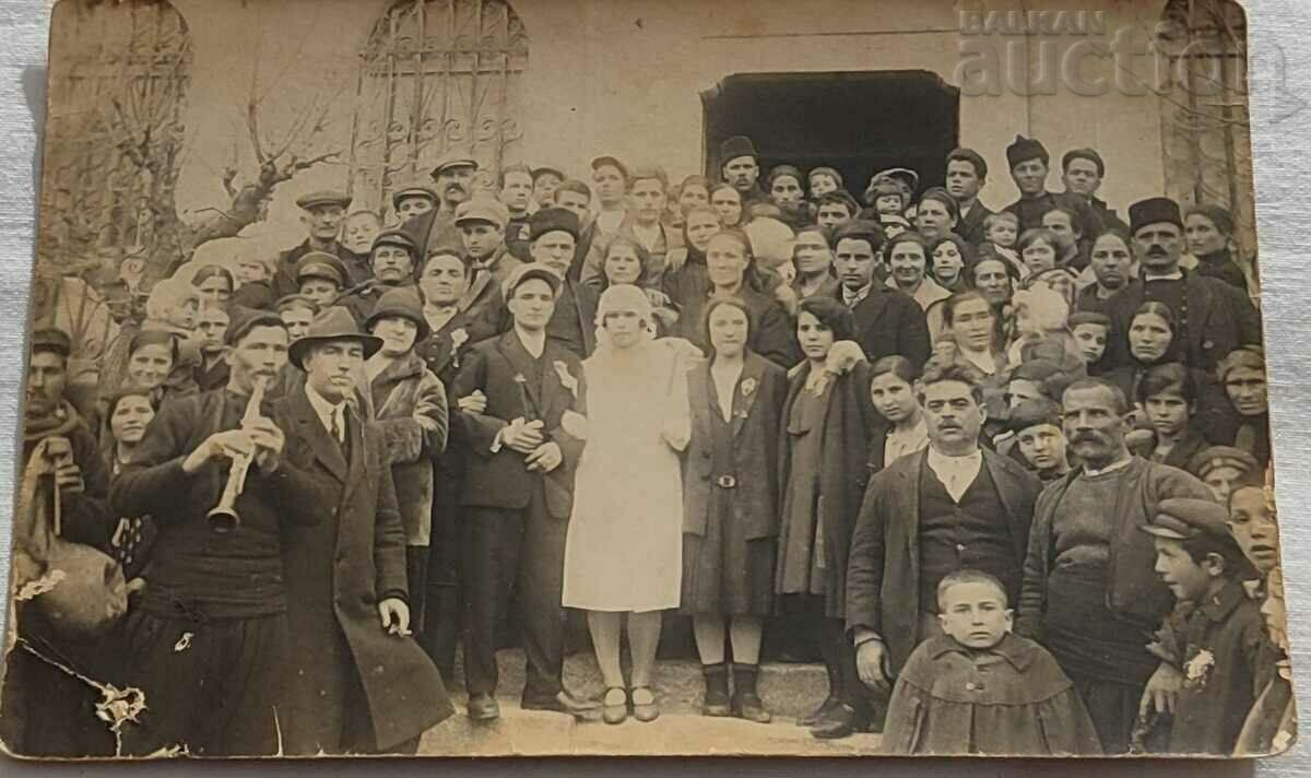 S. ORTAKOY TURKEY BULGARIAN WEDDING PHOTO 1930