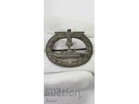 Very Rare WWII German Submarine Badge 1939-1945.