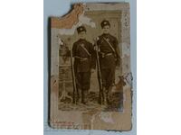 LATE 19TH CENTURY SOLDIERS RIFLE MILITARY PHOTO CARDBOARD
