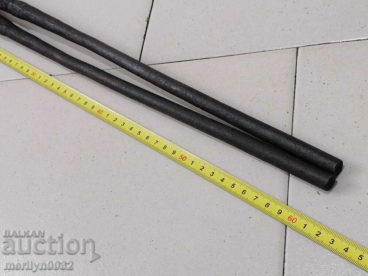 Auction Old blacksmith's tongs, wrought iron, tool Auction Old blacksmith's tongs, wrought iron, tool