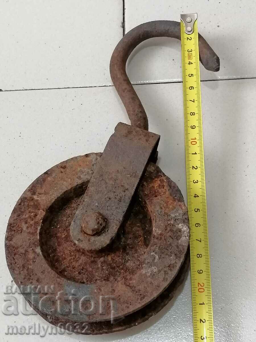 Pulley for weights roll polyspast - 6 Pulley for weights roll polyspast - 6