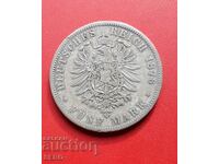 Germany-Prussia-5 Marks 1876 In-Hanover
