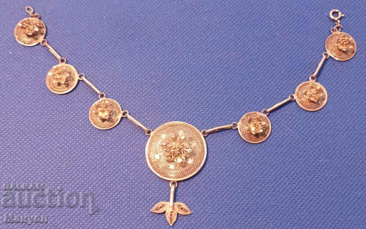 Old silver and beautiful bracelet - filigree. with price 79.90 BGN | € 40.85