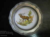 collectible porcelain plate - panel - Germany
