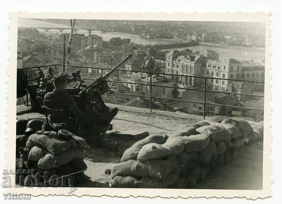 Plovdiv German Air Defense VSV fotografie originală Wehrmacht