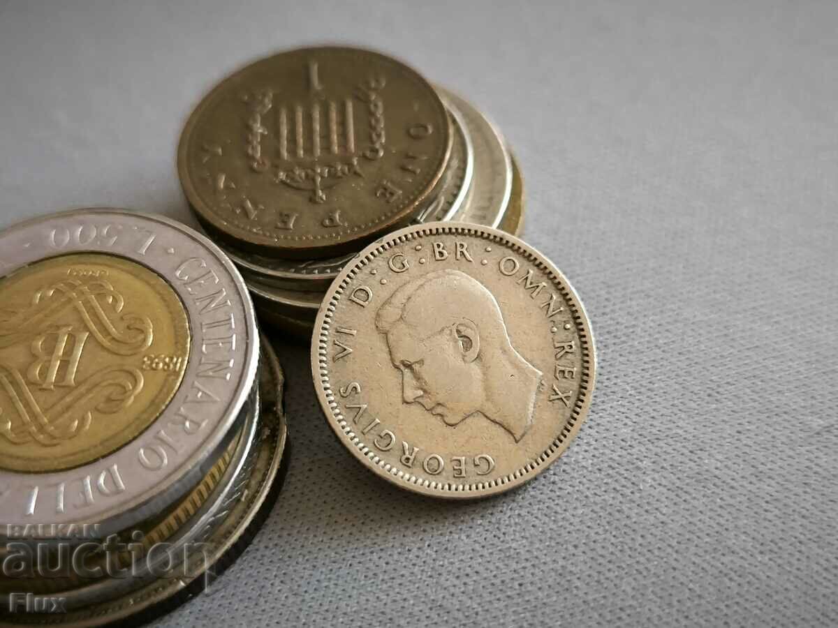 Coin - Great Britain - 6 pence | 1948 with price 2.40 BGN | € 1.23 Coin - Great Britain - 6 pence | 1948 with price 2.40 BGN | € 1.23