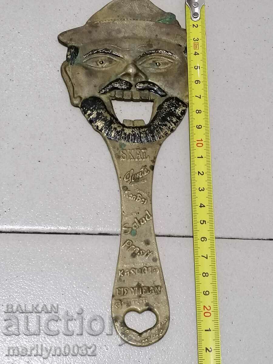 Bronze social beer opener 1960s with price 44.00 BGN | € 22.50