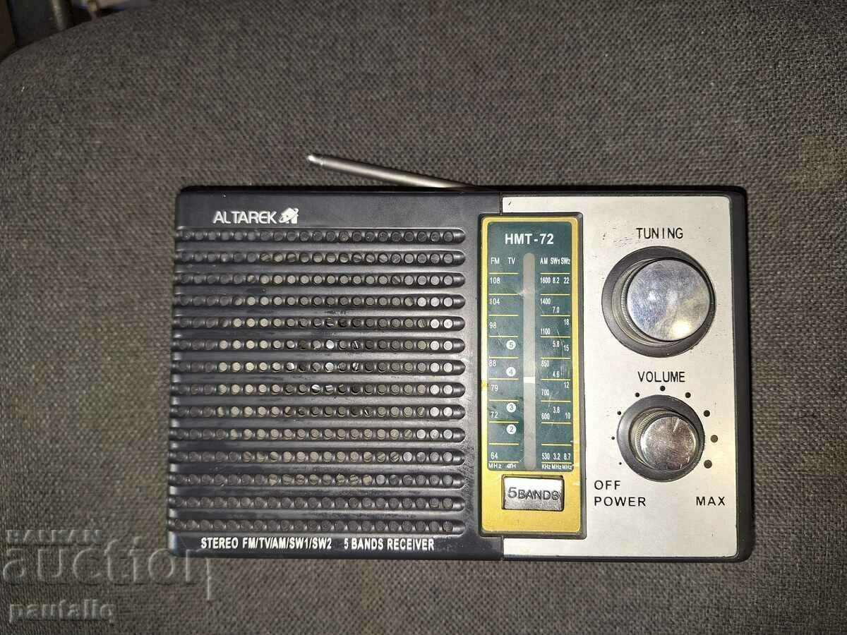 OLD TRANSISTOR RADIO ALTAREK - 5 OLD TRANSISTOR RADIO ALTAREK - 5