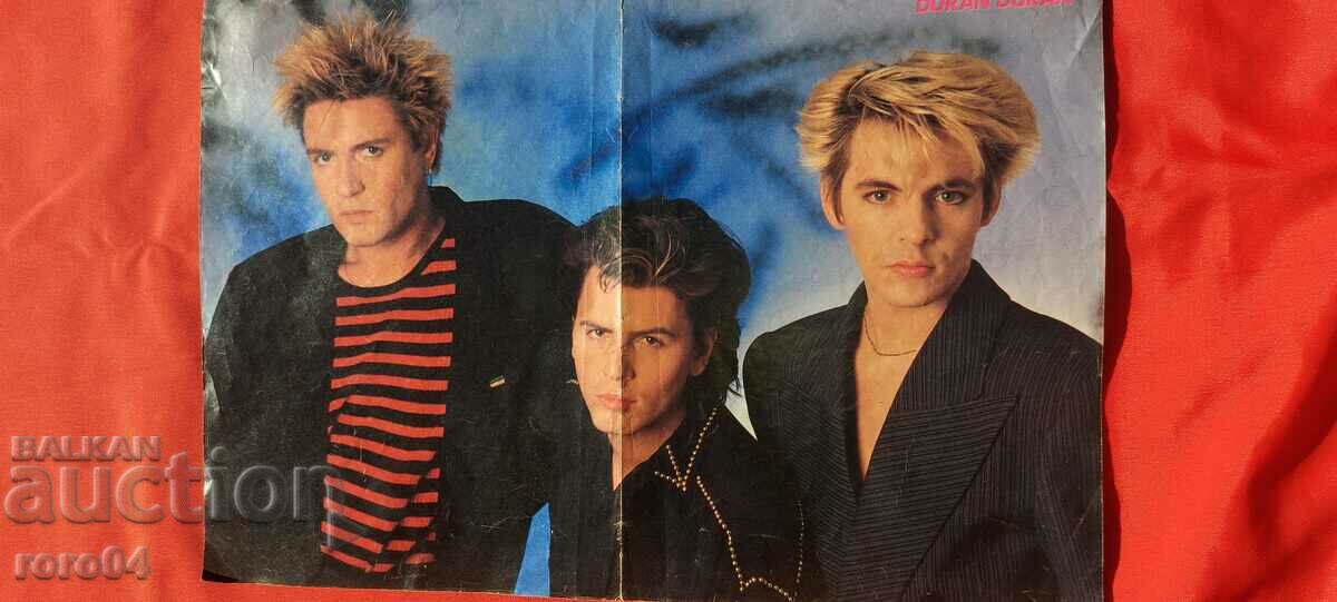 DURAN DURAN - DAVID BOWIE - POPCORN - 5 DURAN DURAN - DAVID BOWIE - POPCORN - 5