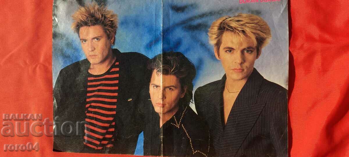 DURAN DURAN - DAVID BOWIE - POPCORN - 5 DURAN DURAN - DAVID BOWIE - POPCORN - 5