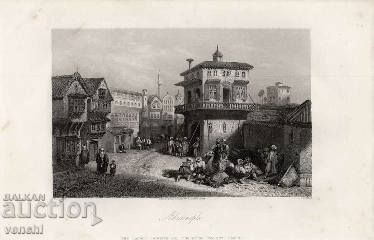 1836 - STRADA DIN ADRIANOPLES /ADRIN/ - ORIGINAL