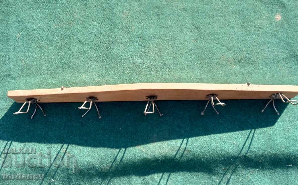 Auction Old wooden hanger. Auction Old wooden hanger.