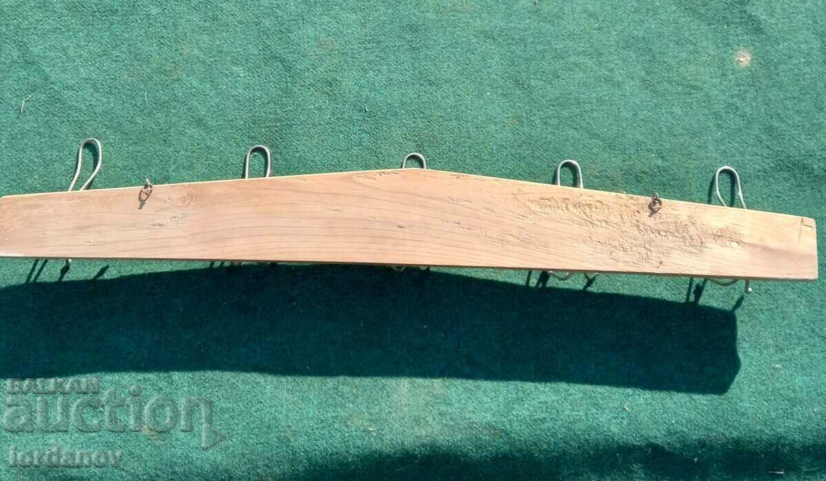 Delivery of Old wooden hanger. Delivery of Old wooden hanger.