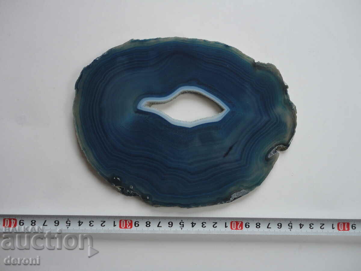 Polished mineral agate chalcedony 19