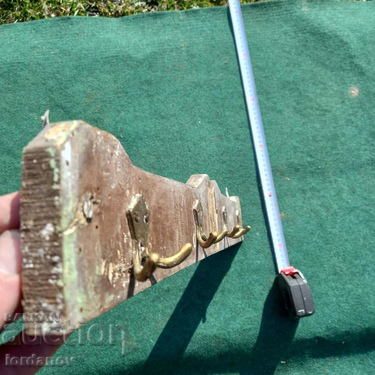 Old wooden hanger. - 5
