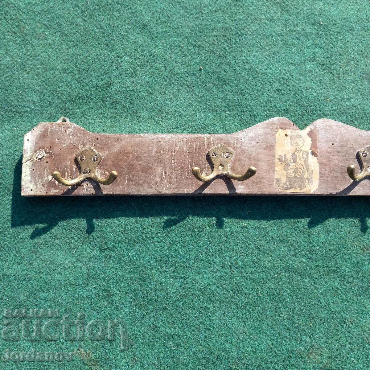 Old wooden hanger. - 6