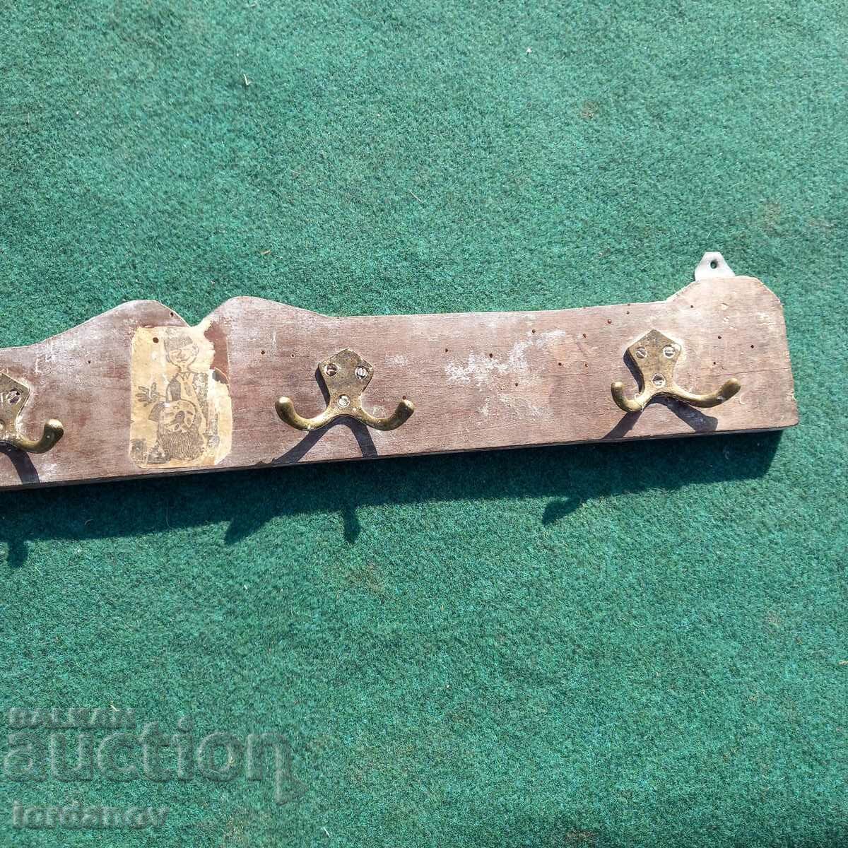 Old wooden hanger. - 7