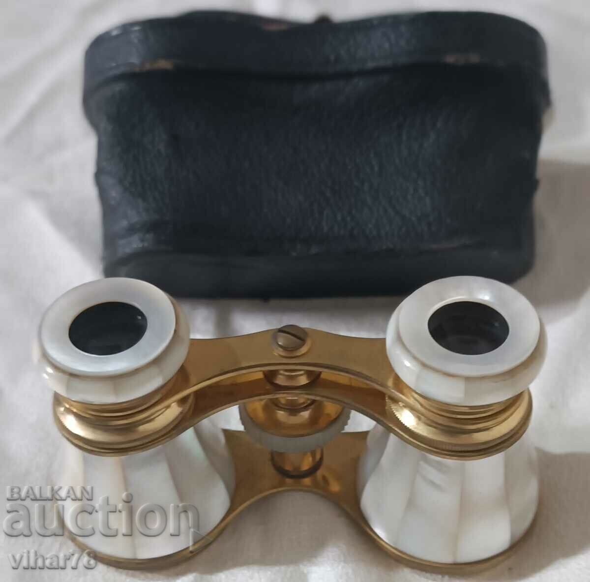 mother-of-pearl theater binoculars