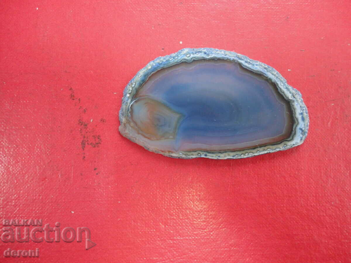 Delivery of Polished mineral agate chalcedony 22