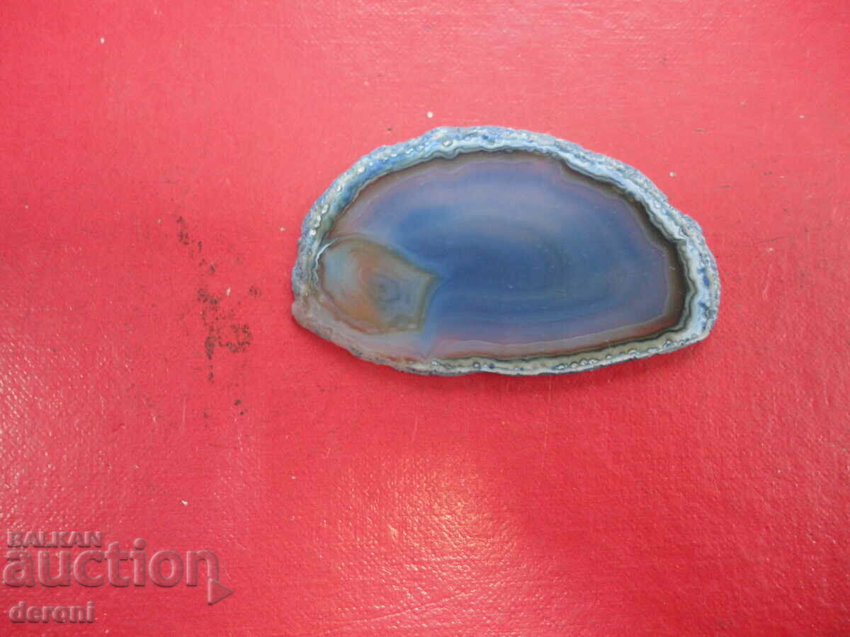 Polished mineral agate chalcedony 22 - 5