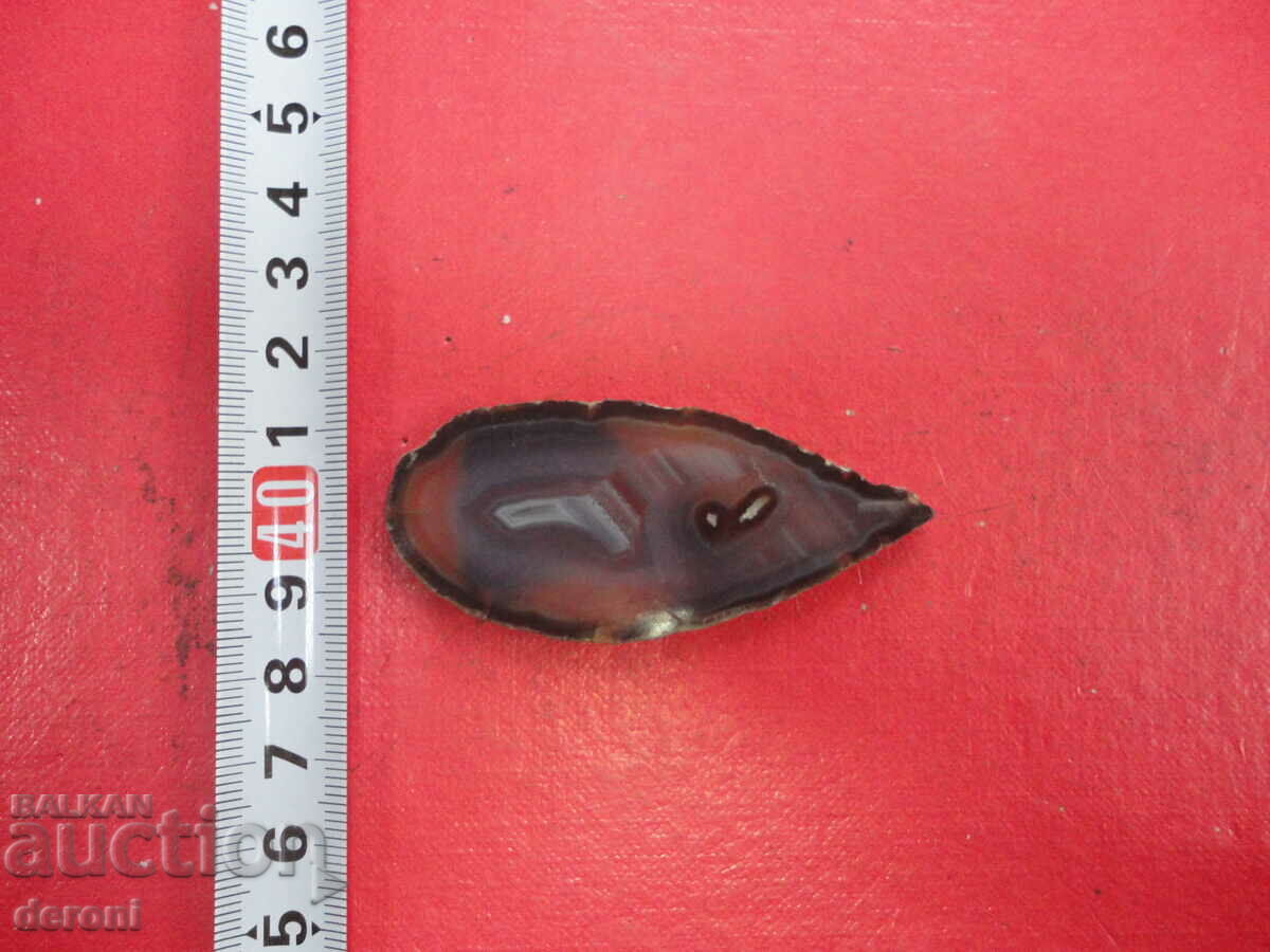 Polished mineral agate chalcedony 23 with price 5.00 BGN | € 2.56 Polished mineral agate chalcedony 23 with price 5.00 BGN | € 2.56