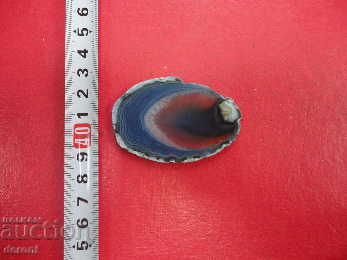 Polished mineral agate chalcedony 24 with price 5.00 BGN | € 2.56