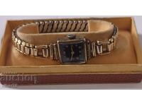 German gold plated 20 micron ladies watch with box and guarantees