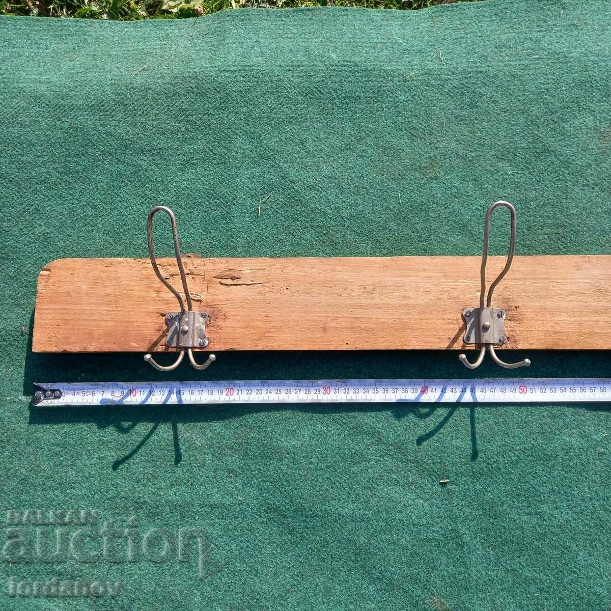 Auction Old wooden hanger. Auction Old wooden hanger.