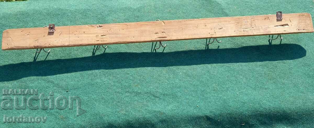 Delivery of Old wooden hanger. Delivery of Old wooden hanger.