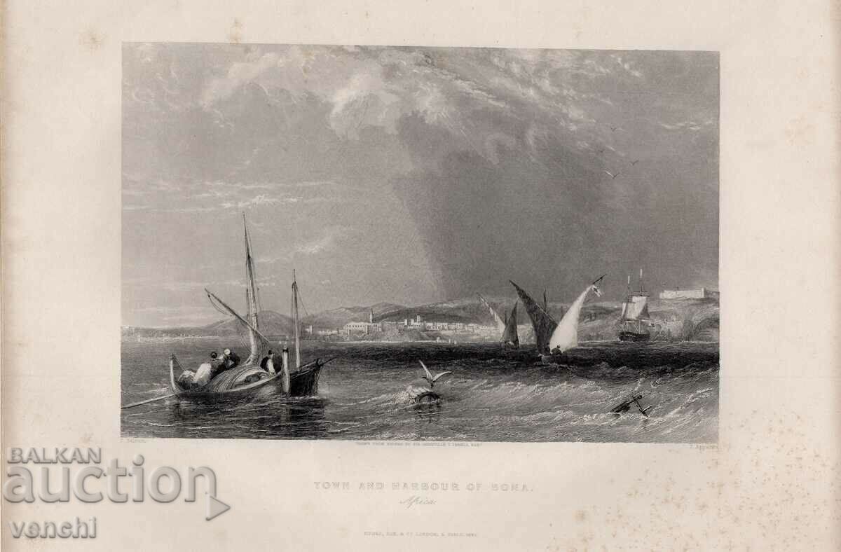 1836 - ΧΑΡΑΚΤΙΚΟ - ΑΛΓΕΡΙ, ΑΚΡΩΤΗΡΙΟ BON - ΠΡΩΤΟΤΥΠΟ +