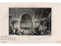 1841 - ALGIERS, MOORISH PALACE - ORIGINAL