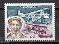 1974. Monaco. Henry Farman, pionier al zborului.